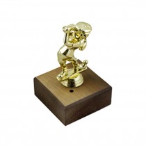 Trophy- Gold Male Golfer/ wood