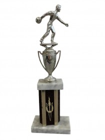 Trophy-Male Bowler Brown/Flowe