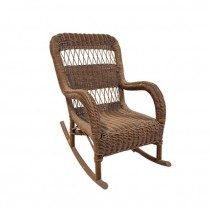 CHAIR-KIDS ROCKER-HIGH BACK WICKER
