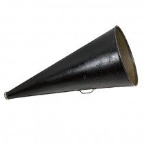 MEGAPHONE-CARDBOARD OLIVE W/BL