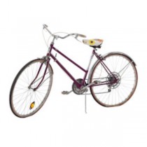 BICYCLE-PINK W/FLOWER