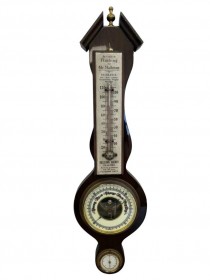 BAROMETER-WALL-19L-WALNUT-2 DI