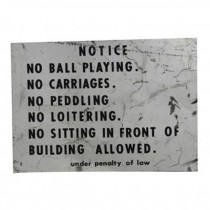 Sign-Notice ...Under Penalty o