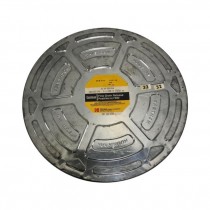 FILM CAN-11" 16MM W/REEL&FILM