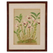 PRINT-FLORAL-MATTED-WOOD FR