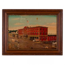 PRINT-12X26 Red Building