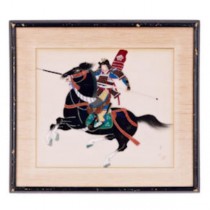 PRINT-FR-ORIENTAL WARRIOR on h