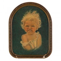 PRINT-FR-ROUNDED-SMILING CHILD