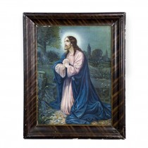 PRINT-23X29-JESUS PRAYING-Knee