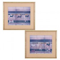 PRINT-SETOF2-JAPANESE horses