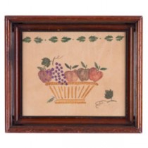 PAINTING-STILL LIFE fruit bowl