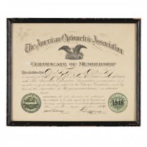DIPLOMA-AMERICAN OPTOMETRIC ASSOCIATION
