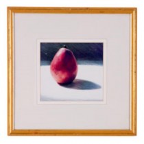 PRINT-RED PEAR-14X14