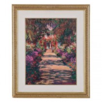 PRINT-30X36-GARDEN PATH-MONET