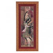 PRINT-44X20-GOLD FR-AFRICAN WO