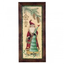 PRINT-10X22-SANTA-COPPER FRAME