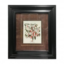 PRINT-CHILLI PEPPERS-26X28-BLK
