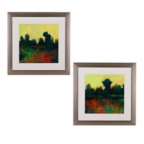 PRINT-ABSTRACT LANDSCAPE-YELLO