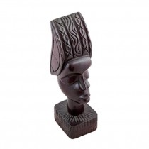 SCULPTURE-AFRICAN FACE