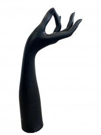 SCULPTURE-8"-HAND-BLACK-THIN