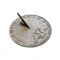 SUNDIAL-BRASS 9"