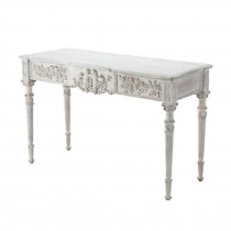 CONSOLE-CVD WHT 54X21X