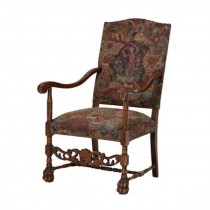 CHAIR-ARM-THRONE- 25.75"x27"x4