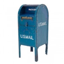 MAIL BOX-STREET-BLUE