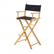 CHAIR-DIRECTOR-25H-NAT WOOD