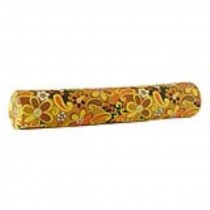 Floral Bolster orange,yellow,