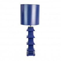 TABLE LAMP-Blue Pagoda