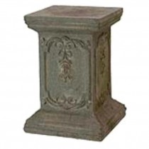 Pedestal Small Faux Stone
