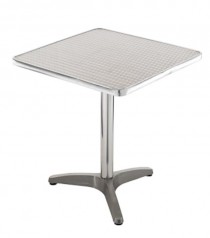 TABLE-DIN-ALUM PEDESTAL