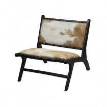 Chair-Modern Cowhide Nail Head