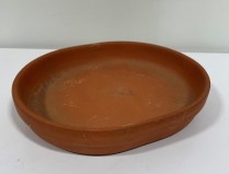 DISH-TERRA COTTA UNGLAZED 7X8