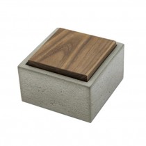 Sm Sq Box Cement/Wood