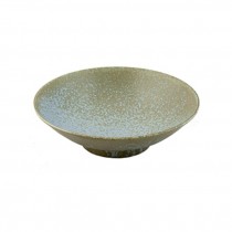 Ceramic Bowl W/Blu Milk Glaze