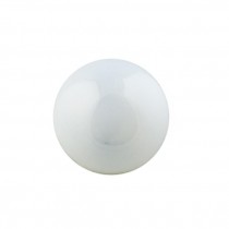 Milk White Glass Ball 12"