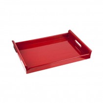 Red Lacquer Tray (Rectangle)