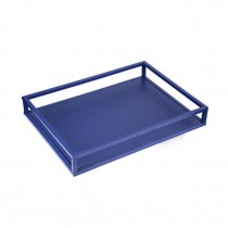 Navy Lacquer Tray(Rectangle)