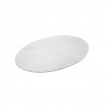 Oval White Plate