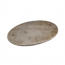 Oval Gold Serving Plate