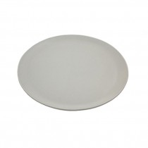 Matte Taupe Round Plate