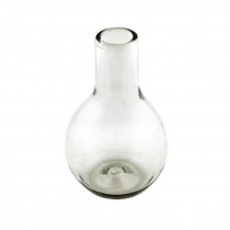 VASE-Smoke Color Cut Glass