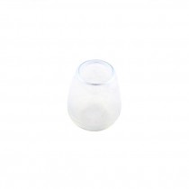VASE-Small Clear Glass Bud