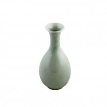 Sage Color Rd Glass Vase