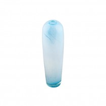 Blue Translusant Glass Vase