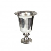 Silverplate Cup Vase 9 3/4" H