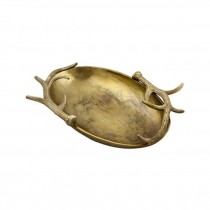 Gold Antler Bowl