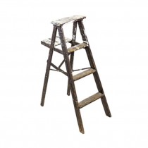 LADDER- Dark Wash White Spill